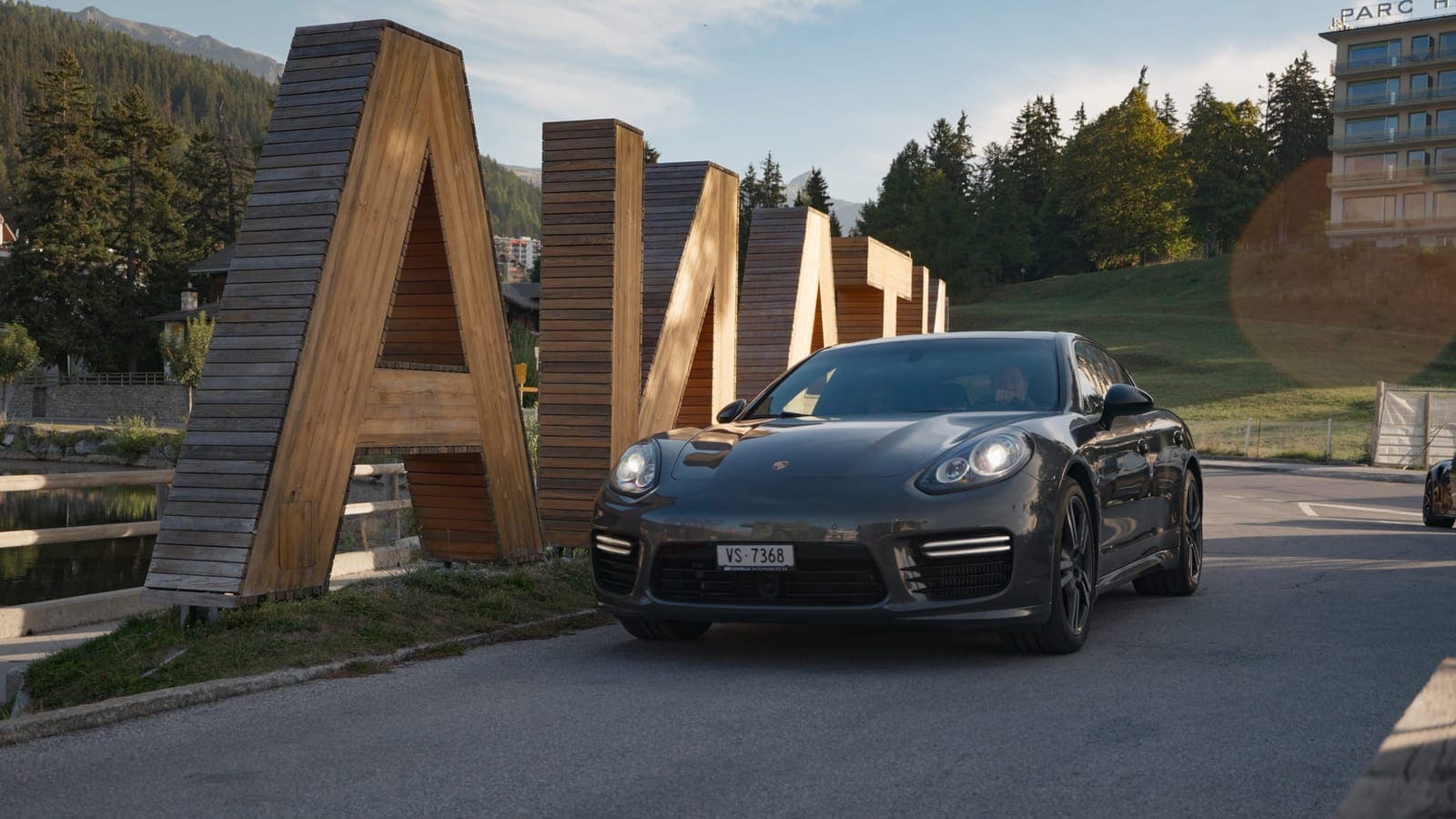 Départ de Crans-Montana