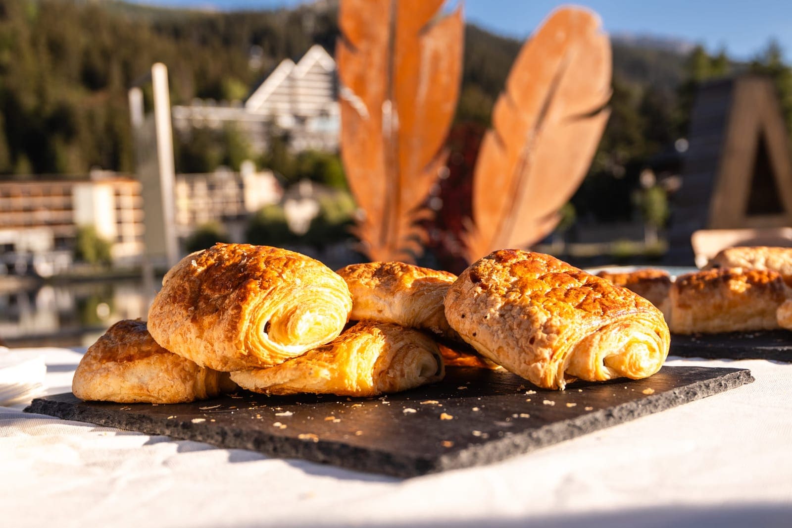 Le petit-déjeuner avant le départ