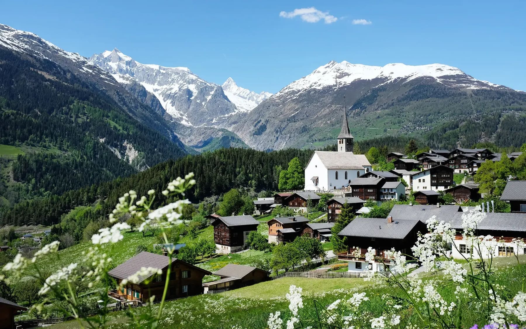 Village walser du Haut-Goms